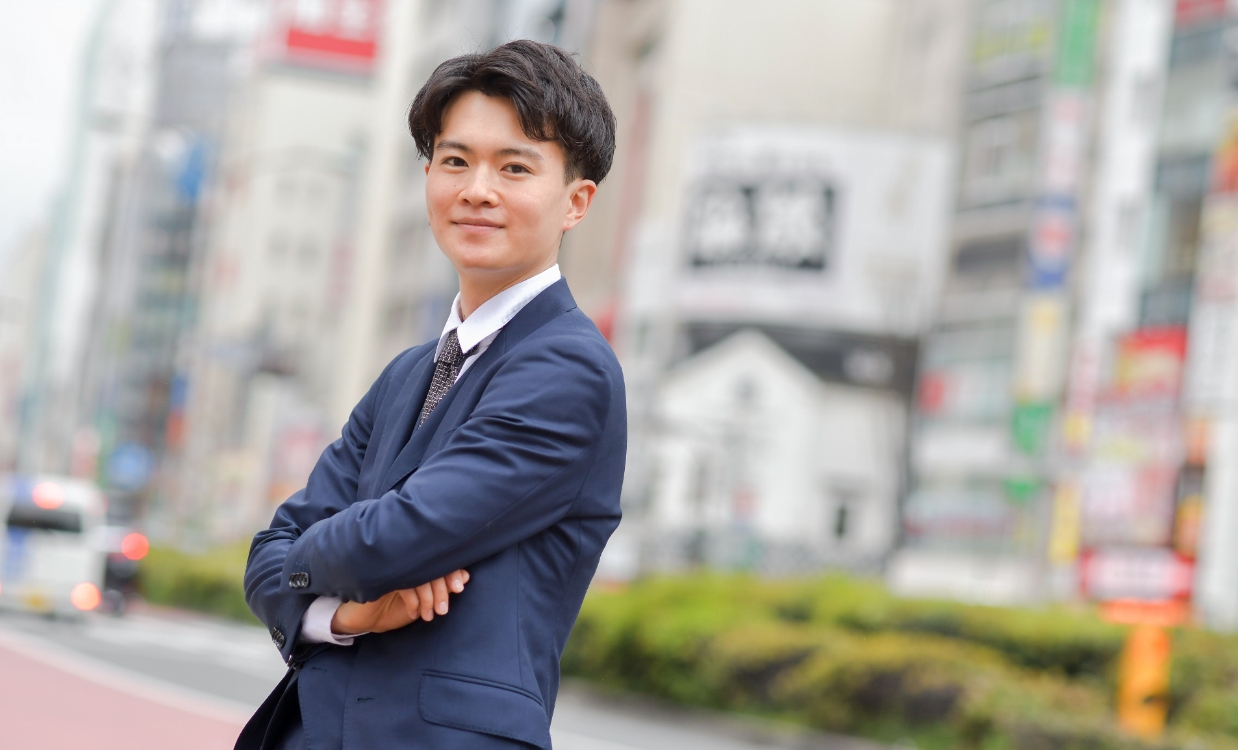 新卒社員の写真