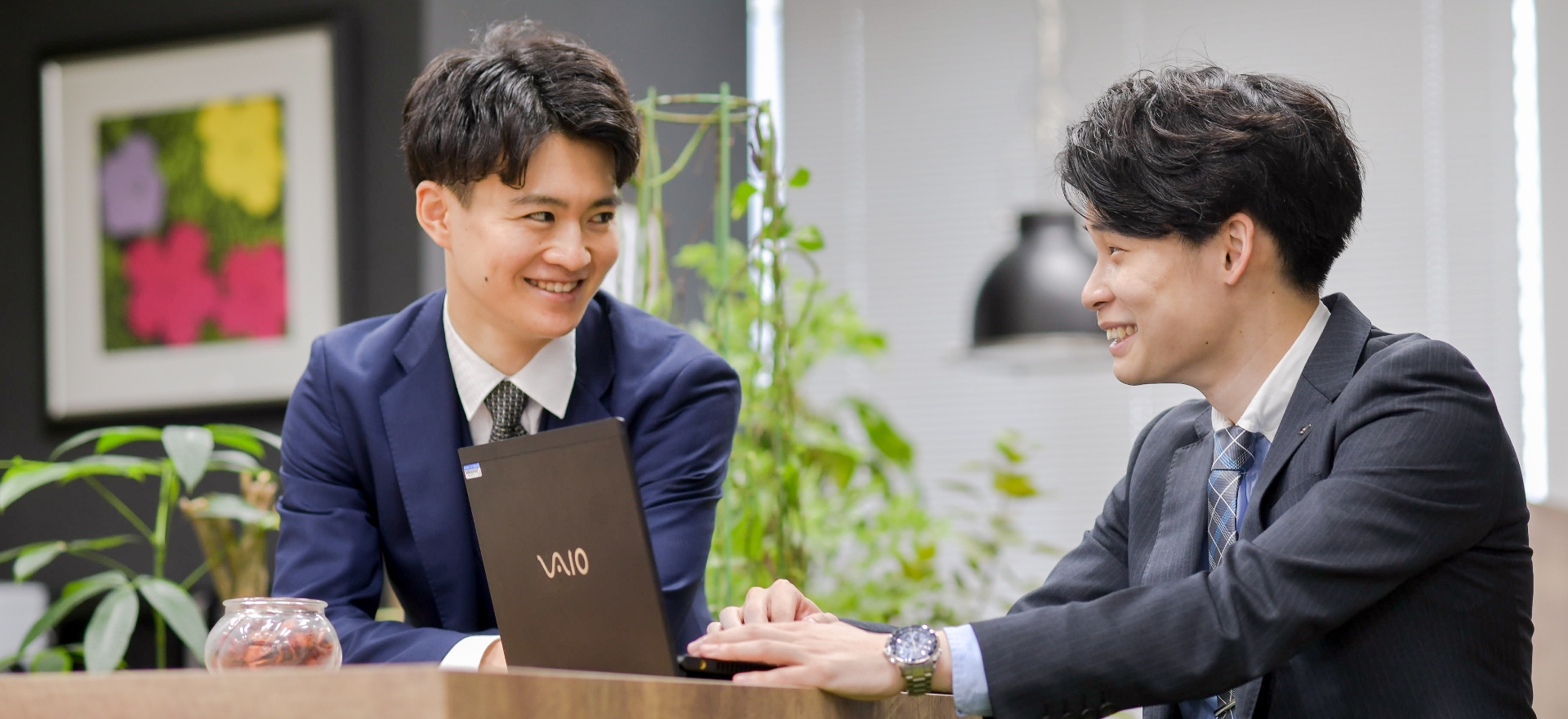 新卒社員の写真