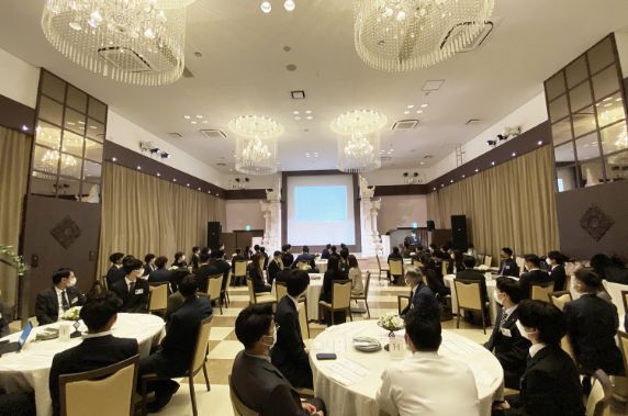 経営計画報告会の様子